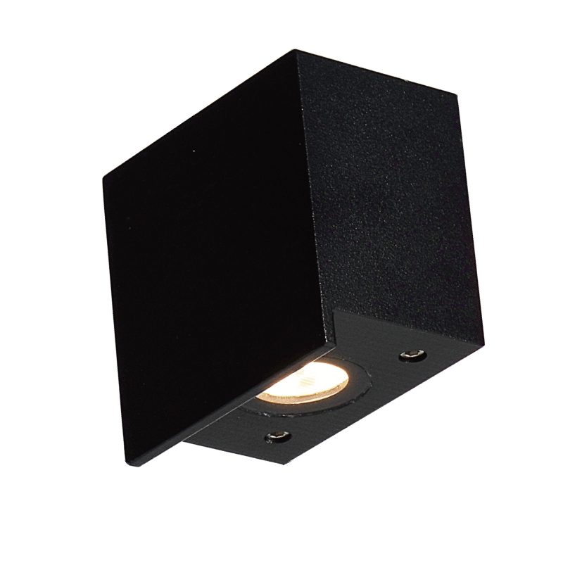 Exterior - BAÑADOR PARED LED 3W 3000K C. NEGRO