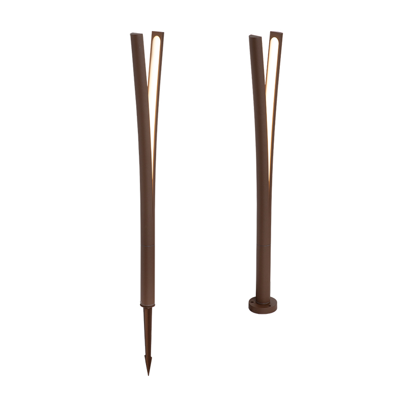 Exterior - BOLARDO  IP65 15W 3000K CORTEN