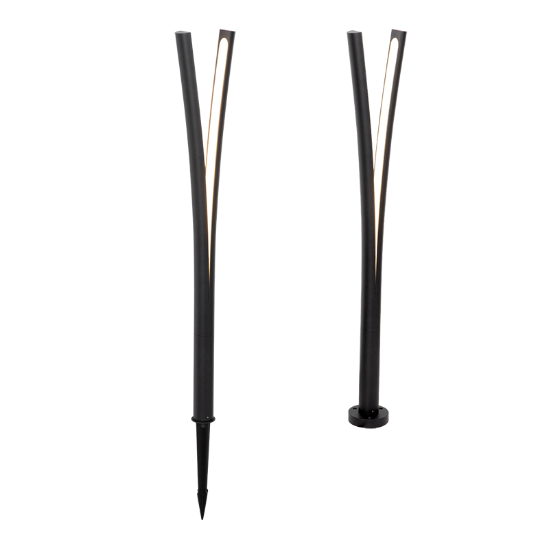 Exterior - BOLARDO  IP65 15W 3000K NEGRO