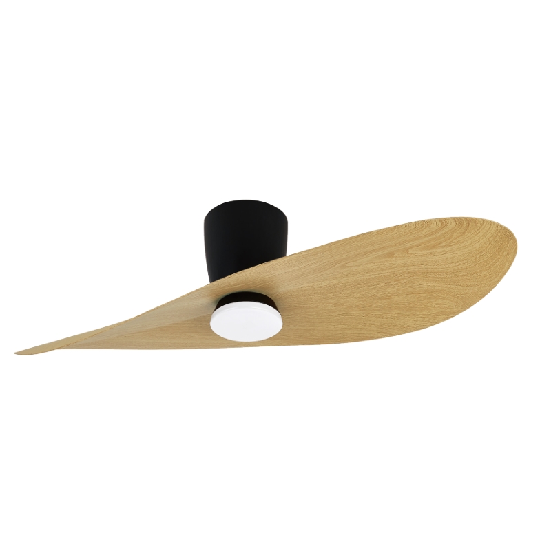 Ventilación  - Ventilador Led - Negro + Madera