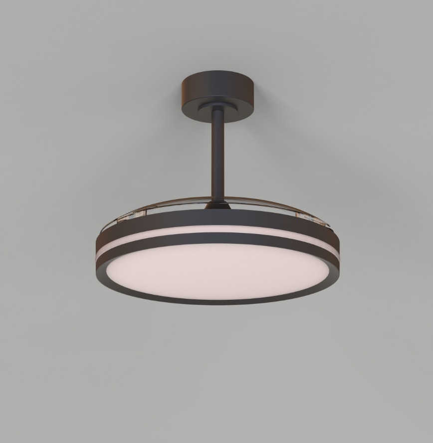 Ventilación  - Ventilador Led - Negro